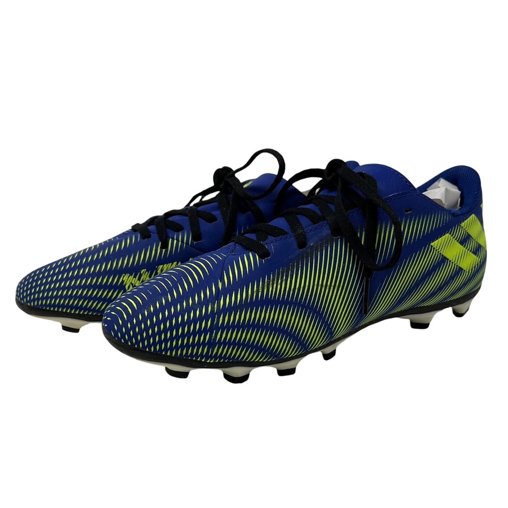 Adidas Nemeziz 4 FxG Youth Sz 6‎ Blue Yellow Soccer Futbol Cleats Athletic Shoes